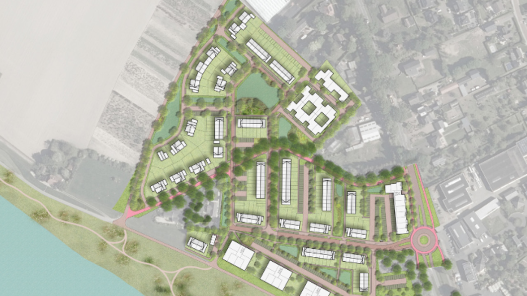 Schetsontwerp nieuwbouwwijk Molenhoek Zuid